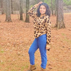 Cheetah Sweater